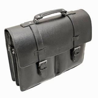 Kenneth Cole Briefcases Leather Durango Flapover Portfolio Grey 