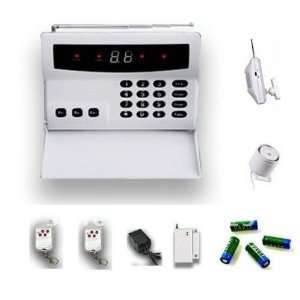   32  zone home security alarm system with digital keypad auto dialer