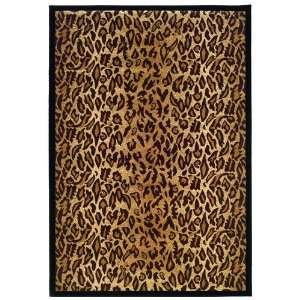  Home Fashions Design Charbel Wheat Leopard Skin Novelty 
