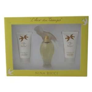  LAIR DU TEMPS by Nina Ricci Gift Set for WOMEN EDT SPRAY 
