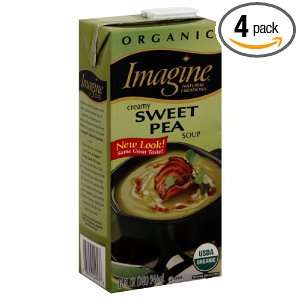 Imagine Soup Organic Creamy Sweet Pea, Gluten Free, 32 ounces (Pack 