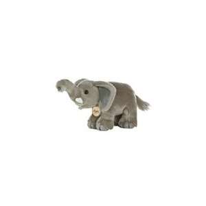 Realistic Stuffed Elephant 11 Inch Plush Animal By Aurora  Toys 