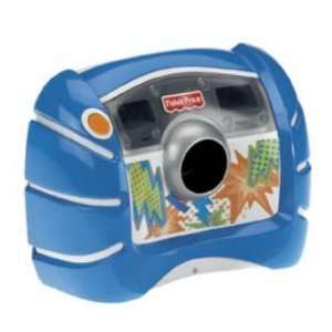 Fisher Price Kid Tough Digital Camera Blue + Bonus 8 Starter 
