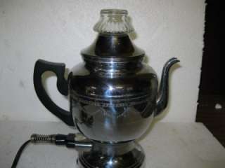 vintage electric Percolator Coffee Pot maker  