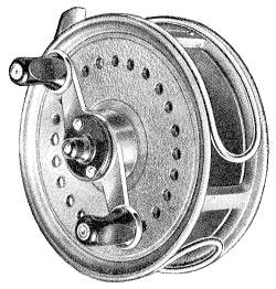 JW young and sons limited reflex fly reel.