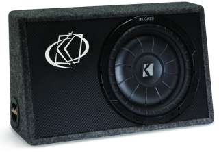 KICKER 2010 TCVT12 12 SUBWOOFER ENCLOSURE CVT BOX NEW  