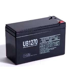  12 Volt 7 ah Rechargeable Battery with F1 (.187 