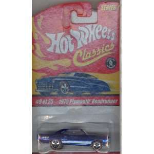 Hot Wheels 2004 Classics Series 19of25 BLUE 1970 PLYMOUTH ROADRUNNER 