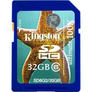  Kingston Ultimate SD6G2/32GB 32 GB Secure Digital High 