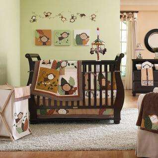 Monkey Bars 4 Piece Baby Crib Bedding Set by Carters 789887504657 