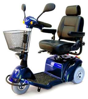 ActiveCare Pilot 3 Wheel Electric Mobility Scooter BLUE  