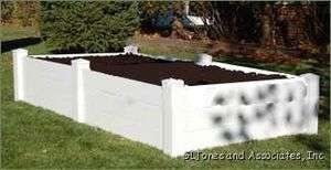 Dura Trel 4X8 3tier Raised Garden Planter Bed or Sandbox  