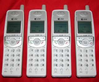 AT&T EL42408 5.8GHz FOUR HANDSET CORDLESS PHONE & DIGITAL ANSWERING 