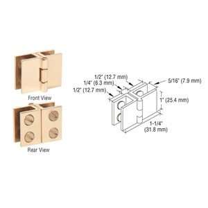   Glass to Glass Out Swing Set Screw Hinge   Package