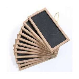 12 Mini Chalkboards 2X4  For Wedding Place Cards Party Favors 