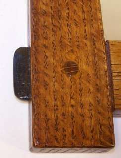 mantel wall hall mirror stickley 65 style tiger oak arts crafts 