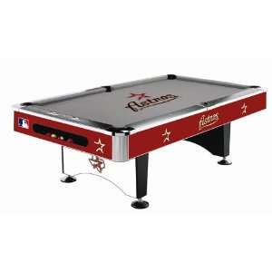    Houston Astros Team Logo 8 Foot Pool Table