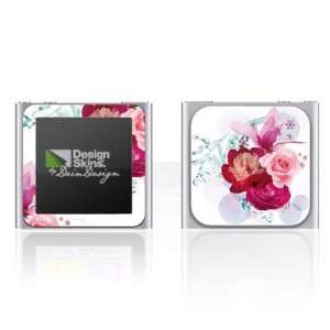 Design Skins for Apple iPod Nano 6th Generation   Flower Splash Design 