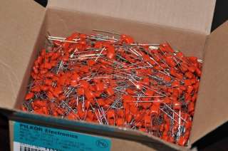 20 Pieces 10nF (0.01uF) MKT Metallized Polyester Film Capacitors.