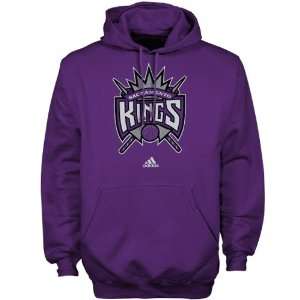  adidas Sacramento Kings Purple Primary Logo Hoody 