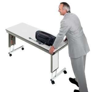  Barricks Adjustable Height Folding Leg Seminar Table 60 x 