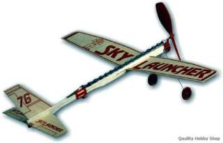 Guillows Sky Launcher Balsa Wood Airplane kit#0076  