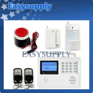   Home GSM PSTN Telephone Security Burglar Alarm System Keypad Control