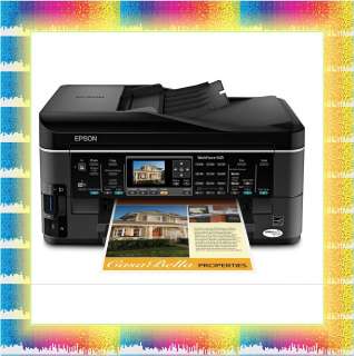Epson WorkForce 645 Wireless All in One Printer Scanner/Copier/Fax NEW 