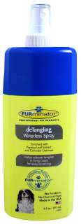 FURminator deTangling Waterless Spray for Dogs (8.5 oz)  
