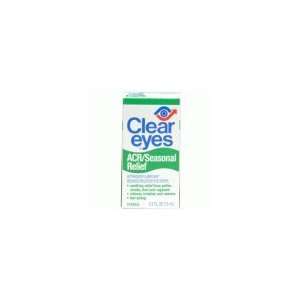  Clear Eyes ACR Allergy Relief Eye Drops   0.5 Oz Health 