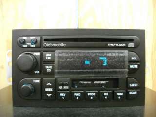   BOSE Oldsmobile factory AM/FM CD cassette player radio 95 01 10448399