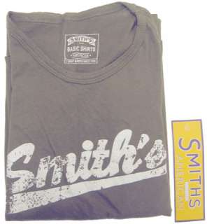 Smiths American Olive Distressed Tee T Shirt M/L *NEW*  