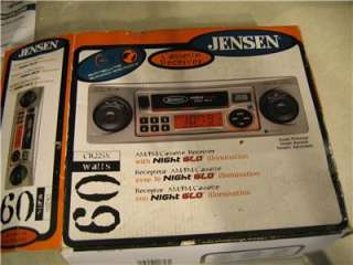 JENSEN AM FM Cassette indash car stereo radio shaft  
