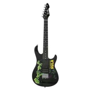 Marvel Incredible Hulk Junior Electric Guitar   Black (3012350).Opens 