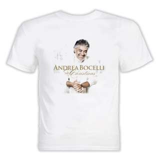 Andrea Bocelli My Christmas t shirt Opera Tenor  
