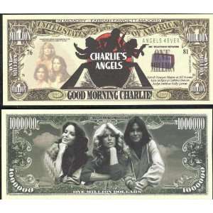  Charlies Angels $Million Dollar$ Novelty Bill Collectible 