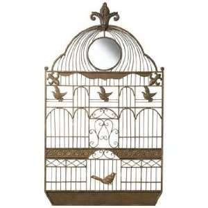  Aviary Antique Bronze 35 High Metal Wall Decor