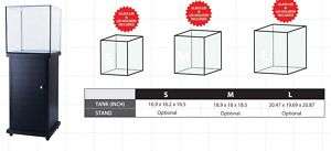 28G Glass Cube Aquarium Tank with cover Reef Fish NEW  