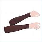 BLK Stretch SLEEVES Arms Cover HIJAB ISLAM ABAYA gloves items in 