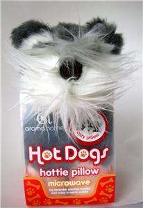 Schnauzer Hot Dog Hottie Pillow Lavender Aroma Home NEW  