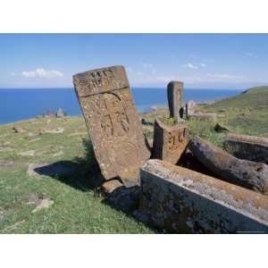  Christian Tombs, Salohiyakk, Lake Sevan, Armenia, Central 