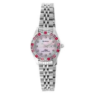   Mother of Pearl Dial Breast Cancer Awareness Watch Armitron Watches