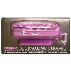   Instant Heat Flocked Tourmaline Ceramic Hairsetter / Rollers / Curlers