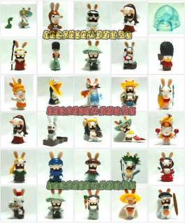 New Rayman Raving Rabbit Wii Invade the World 30 Pcs Figure Box Set