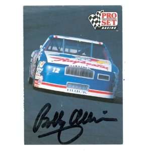   autographed Trading Card (Auto Racing) Pro Set 