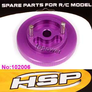   Purple Aluminum Lightweight Flywheel Upgrade Parts for HSP 110 Car