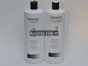Nioxin System #2 DUO Shampoo Conditioner 1L 33.8 fl oz  