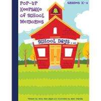 SCHOOL DAYS Pop Up Keepsake of School Memories record book NEW  