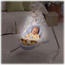  Fisher Price Papasan Cradle Swing, Starlight Baby