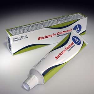  Dynarex 1163 Bacitracin Ointment 1 oz. tube 72/Case 